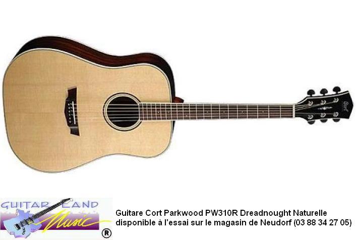 Guitare Cort Parkwood PW310R Dreadnought Naturel